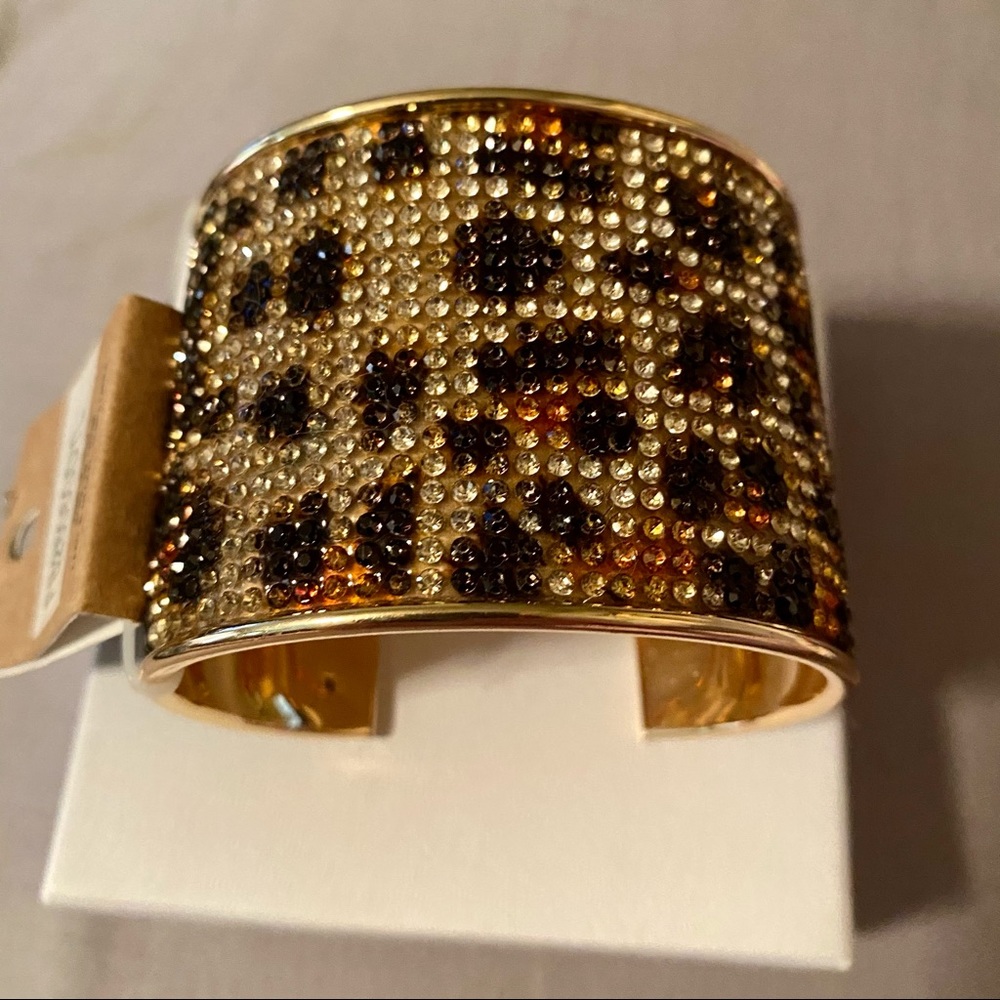 Leopard print Bracelet Cuff